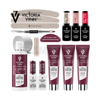 starterskit master gel met 3 salon gel polish kleuren naar keuze starterskit master gel met 3 salon gel polish kleuren naar keuze